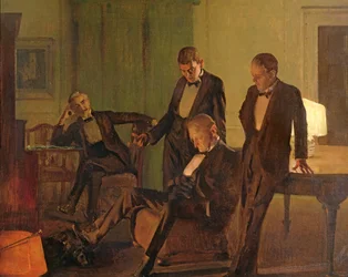 Na het diner op 110 Pembroke Road, 1927